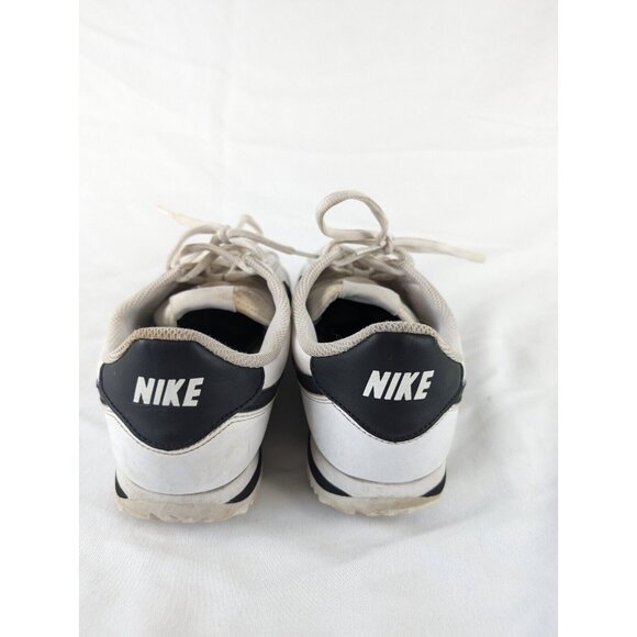 NIKE Cortez 72 904764 102 White Black Shoes Sneakers KIDS Size 7Y Women size 8.5 - Picture 4 of 7